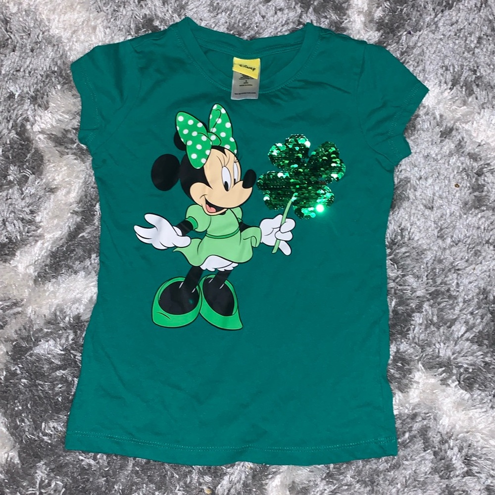 Minnie Mouse St. Patrick’s Shirt - S (6/6x)